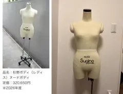 杉野ボディ レディース ヌードボディ トルソー　SUGINO