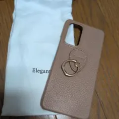 スマホケースリング付き本革キャメル色GalaxyA53美品のサムネイル