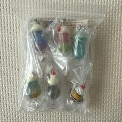 旅する喫茶 ミニチュアチャーム ガチャ 全６種 コンプリートセット