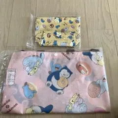 新品未開封　ミスドのポケモン エコバッグ・ポーチ セット