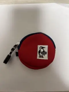 CHUMS チャムス コインケース 丸型 レッド