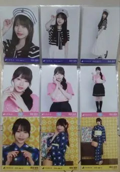 乃木坂46 全国ツアーTシャツ 福井県ver.コーデ 6種 生写真 岡本姫奈