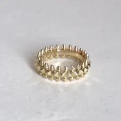 トゲトゲリング　13号　ゴールド