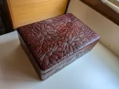 軽井沢彫り ティッシュボックス - メルカリ
