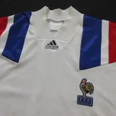 旧モデル　adidas　アディダス製　サッカーフランス代表　ユニフォームシャツのサムネイル