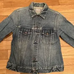 BY×AMERICANA LOOSE オフカラーデニムジャケットSアメリカーナ春 