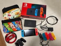 Nintendo Switch 清掃・初期化済み Joy-Conブルー/レッド