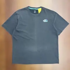 THE NORTH FACE Tシャツ バックプリント 古着 グレー XLサイズ