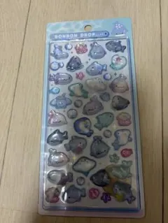 ボンボンドロップシール サメ 水族館限定