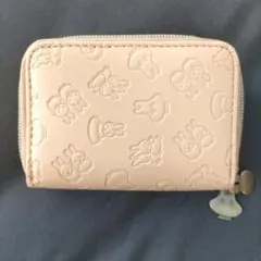 リンネル 2023年9月号付録 おばけミッフィー キーチェーン付きじゃばら財布