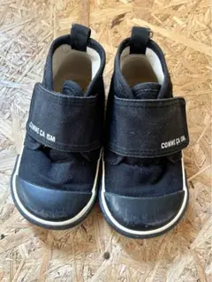 コムサ　ベビーシューズ　黒