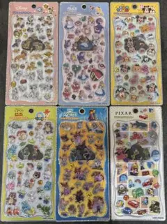 s*！様 ディズニー ピクサー プチドロップシール まとめ売り