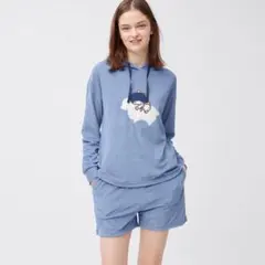 パイルパーカセット（長袖&ショートパンツ）