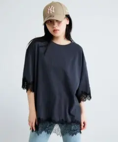 JEANASIS♡レーストリムキョウネンSS TEE