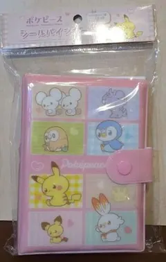 ポケモン　ポケピース シールバインダー　シール帳