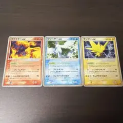防湿庫保管】旧裏 3鳥セット（化石の秘密）☆うずまきサンダー入り
