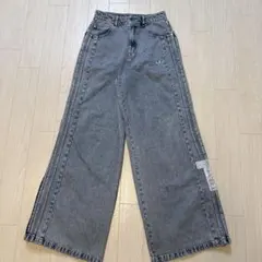 【最終値下げ価格】アディブレイク デニムジーンズ ミディアムブラックデニム 最終値下げ価格】アディブレイク デニムジーンズ ミディアムブラックデニム