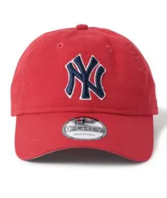 New Era 9FORTY ニューヨーク・ヤンキース レッドキャップ