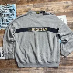 ミシガン大　カレッジ　NCCgoldapparel スウェット　XL 古着