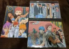 黒子のバスケ クリアファイル 3枚 原作絵 ジャンプショップ