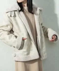 ボアジャケット ムートンコート