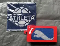 ATHLETA PUMA サッカーボールデザイン タオル