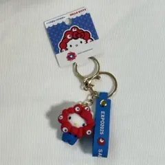 万博 ミャクミャク ハローキティ キーホルダー