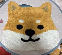 柴犬 フェイスマット インテリアマット