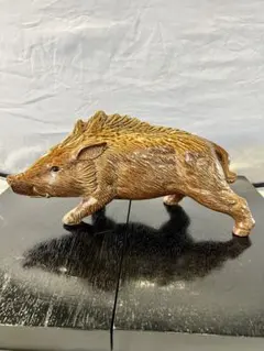 陶器製イノシシのオブジェ 2025年最新】いのしし 置物 陶器の人気