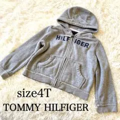トミーヒルフィガー　キッズ パーカー ジップアップ TOMMYHILFIGER