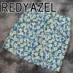 REDYAZEL 新品タグ付 ラメジャガードミニスカート 花柄 S