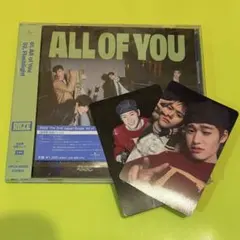 All of You 通常盤 ユニット トレカ 封入 ウンソク ソヒ