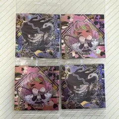 鬼滅の刃シールウエハース14 其ノ十四　甘露寺蜜璃　伊黒小芭内　4枚セット