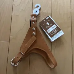 ペティオ Porta ポルタ ソフトレザーベストハーネス SS キャメル