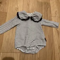 襟付きロンパース 80