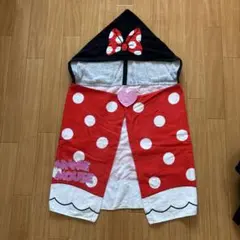 【ディズニー限定品】ミニーマウス フード付きタオル