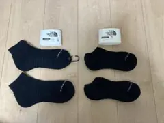 ノースフェイス メンズ ソックス4（2×2）足セット 新品未使用