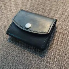 【No.152】イタリアンレザー　スマートウォレット　シンプル　レザークラフト