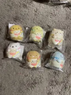 すみっコぐらし　あそびスタジオ　てのりぬいぐるみ　 6体セット