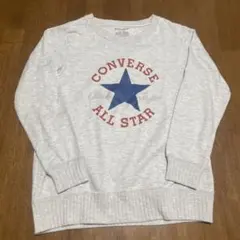 CONVERSE クルーネックトレーナー グレー