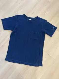 Champion Reverse Weave T-Shirt ダークブルー M