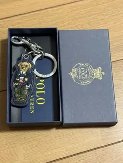 ポロラルフローレン バッグチャーム 新品 ポロベアー キーホルダー