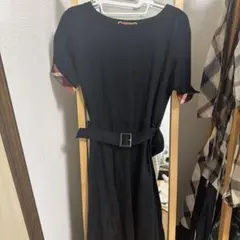 ティエリーミュグレー ベルテッド プリーツワンピース - メルカリ