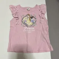 LITTC リトシー ディズニープリンセス フリル袖 Tシャツ 90