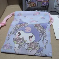 クロミ 20周年記念 ドローストリングバッグとアクスタのセット