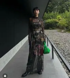 AMERI×THE MET SHEER DRESS