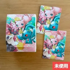 ポケモンカード デッキケース ミュウ マナフィ ディアンシー ポケカ 未使用