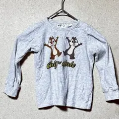 H&M ディズニー セットアップ キッズ100 グレー ナチュラル 可愛い