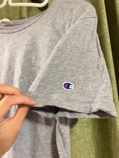 Champion チャンピオン ポケットTシャツ グレー Mのサムネイル