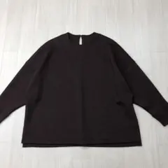 SALOON サルーン ボンディング スウェット ブラウン
